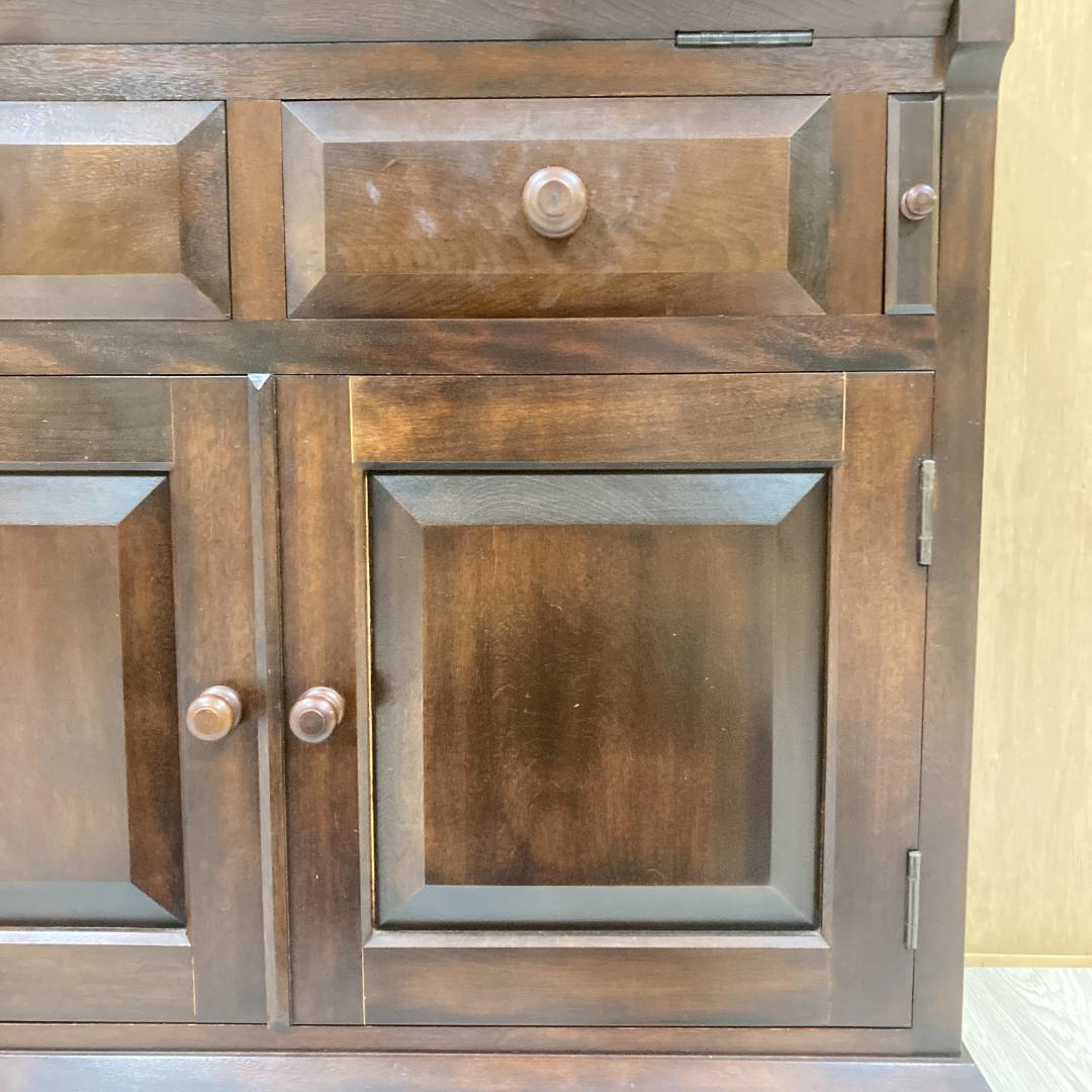 松本民芸家具　ライティングビューロー　ライティングデスク　机