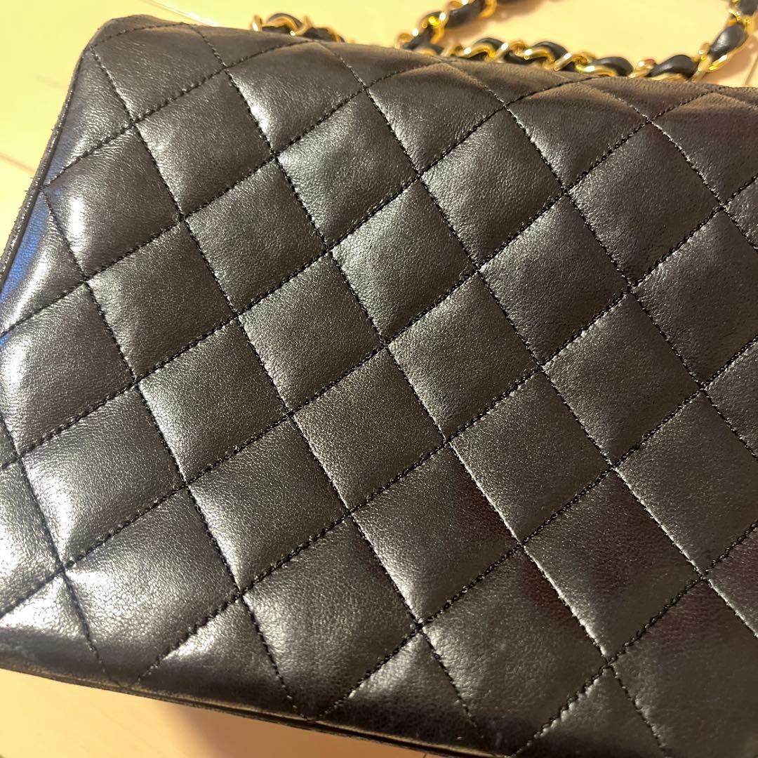 れ*ん様 CHANEL マトラッセ　ラムスキン　シングルチェーン　ゴールド　0番