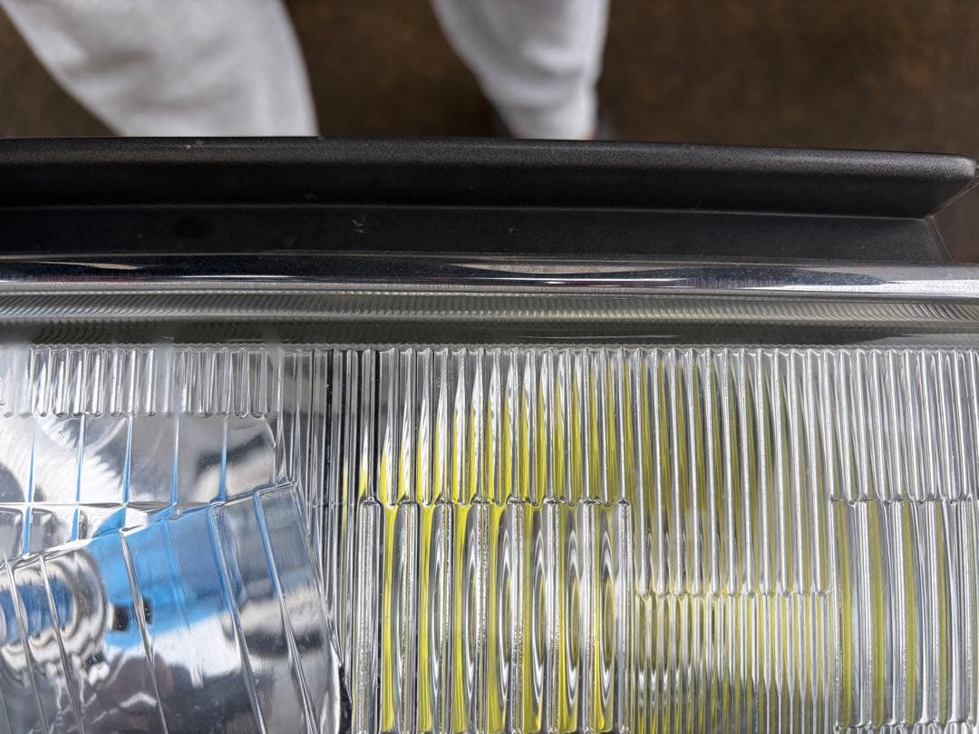 りょ ランクル80 純正ヘッドライトコーナーランプ　レンズフルセット