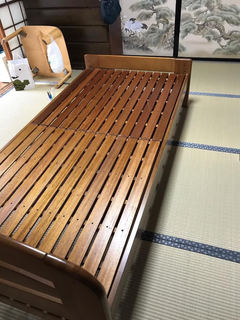 夏は涼しいすのこベット