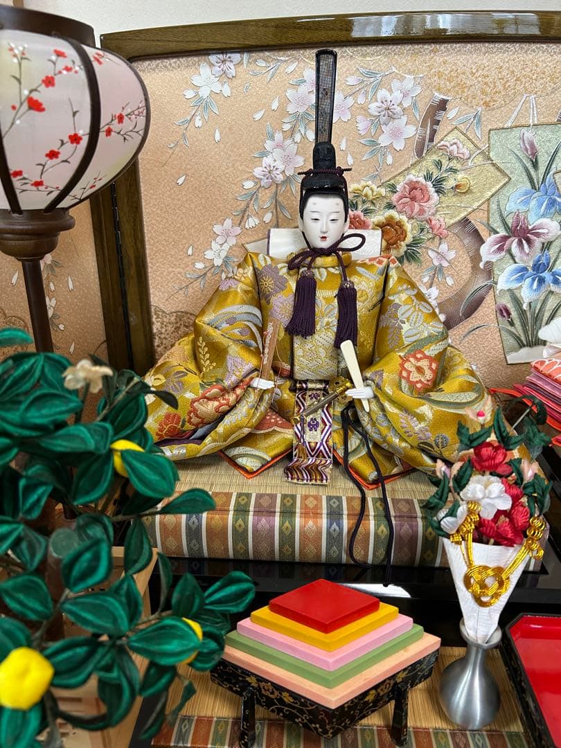 4/4 ④中古　平安一甫　ひな人形　おひなさま　ひな祭り　節句