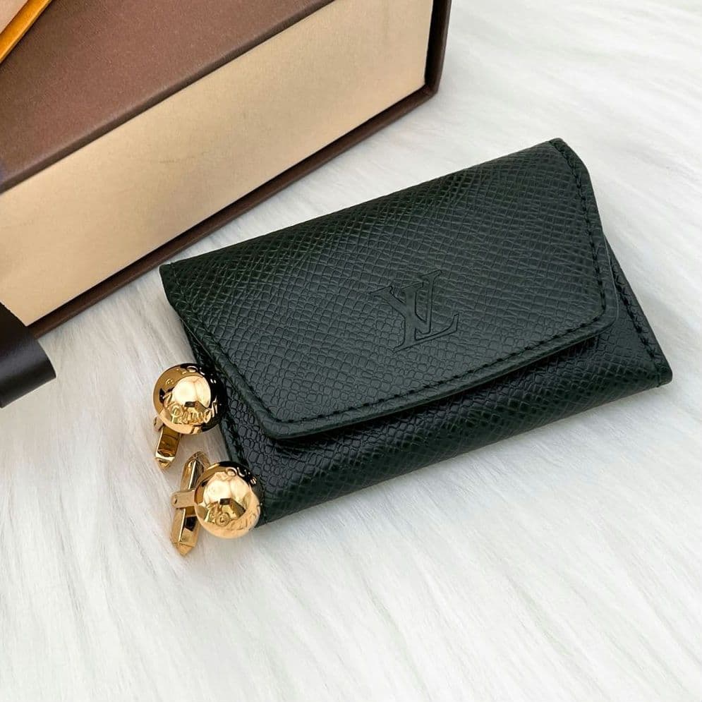 極上美品✨ルイヴィトン カフリンクス カフス ブトン ドゥマンシェット ゴールド