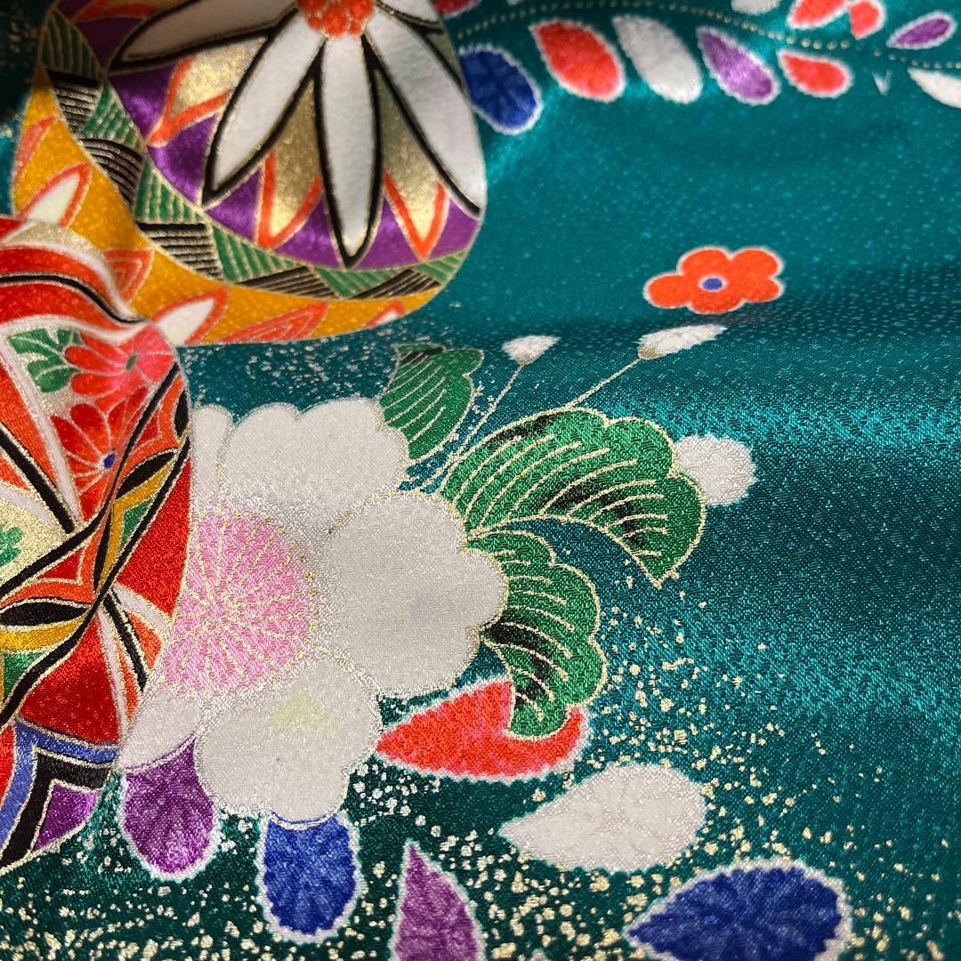 7上　七五三　舞台衣装　お雛様　女の子　着物　7歳　１2点セット