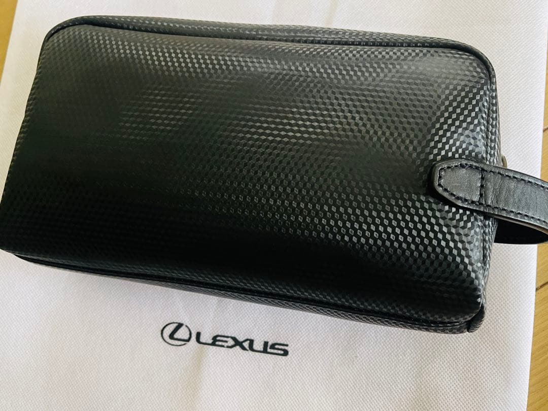 レクサスコレクション　セカンドバック　ラウンドバック　旅行　カバン　ブラック