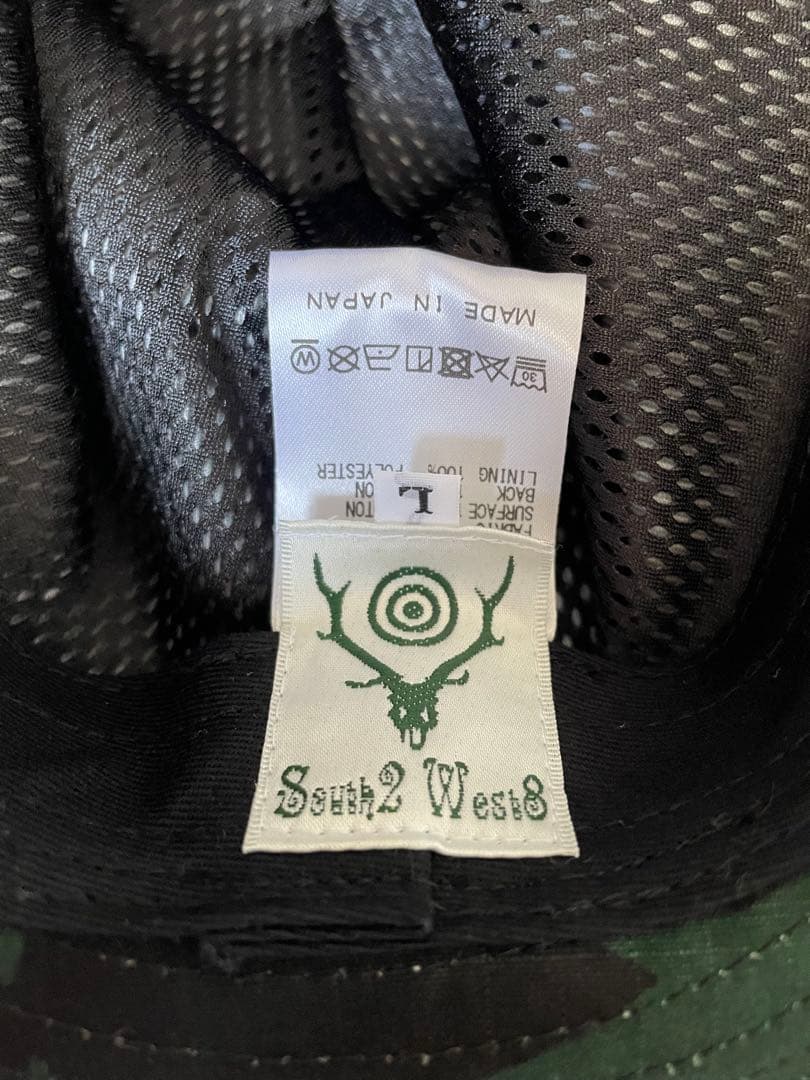 south2west8 ジャングルハット幾何学模様 未使用品