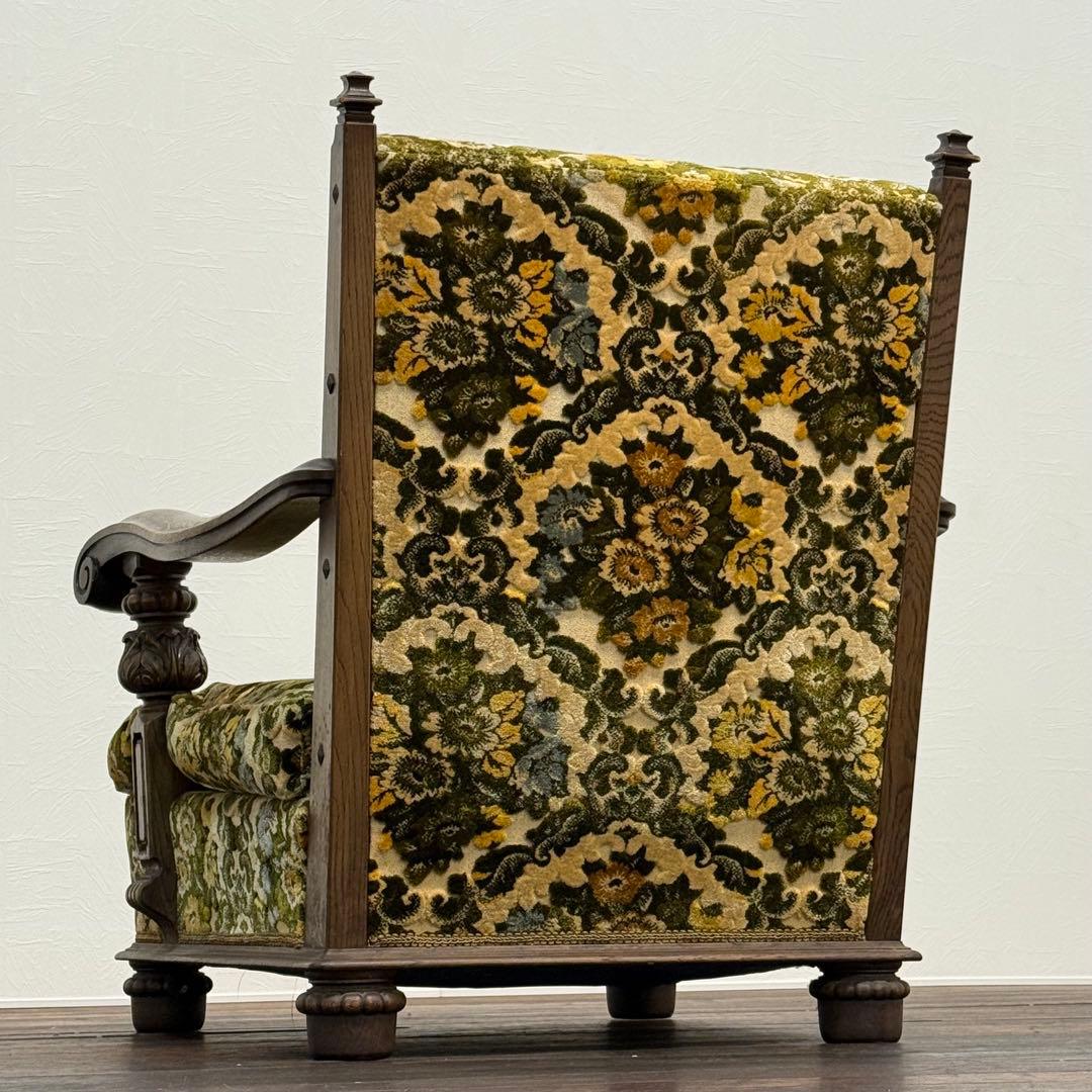 H110K59a 神戸洋家具 永田良介商店 1人掛けソファ