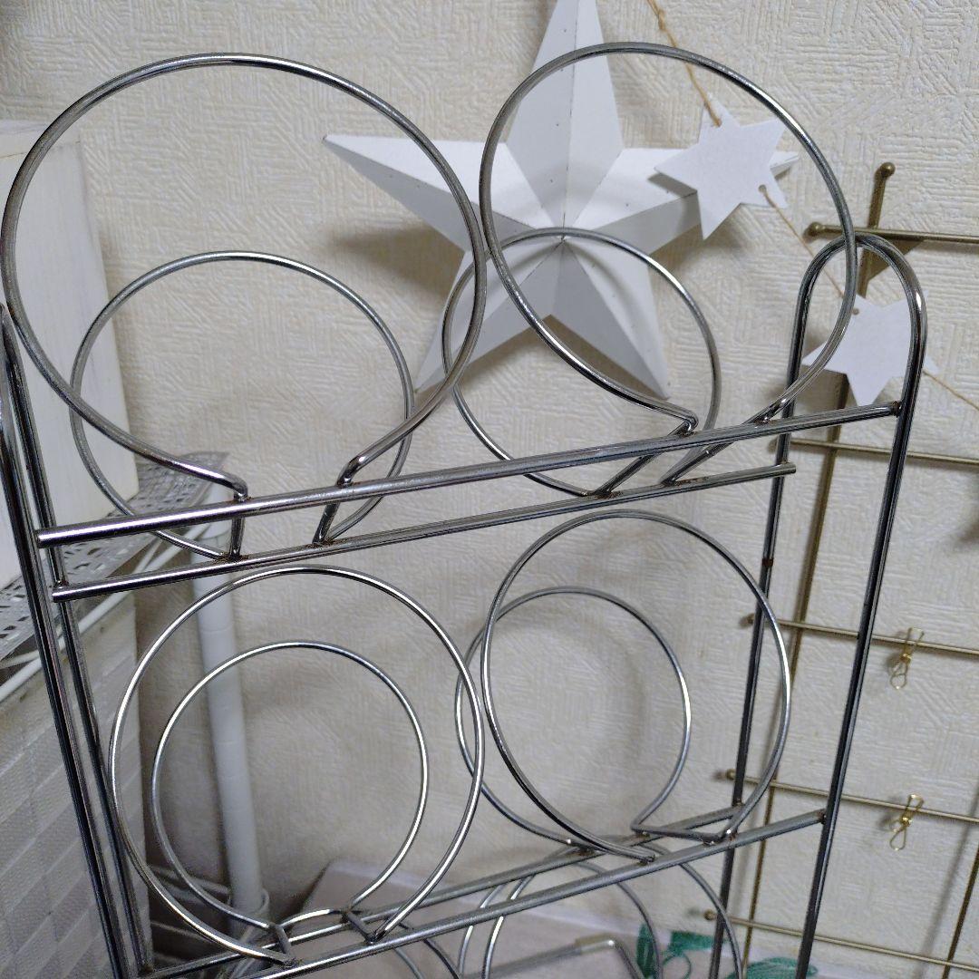 ダルトンガラス瓶・キャニスター 6個セット スタンド付き