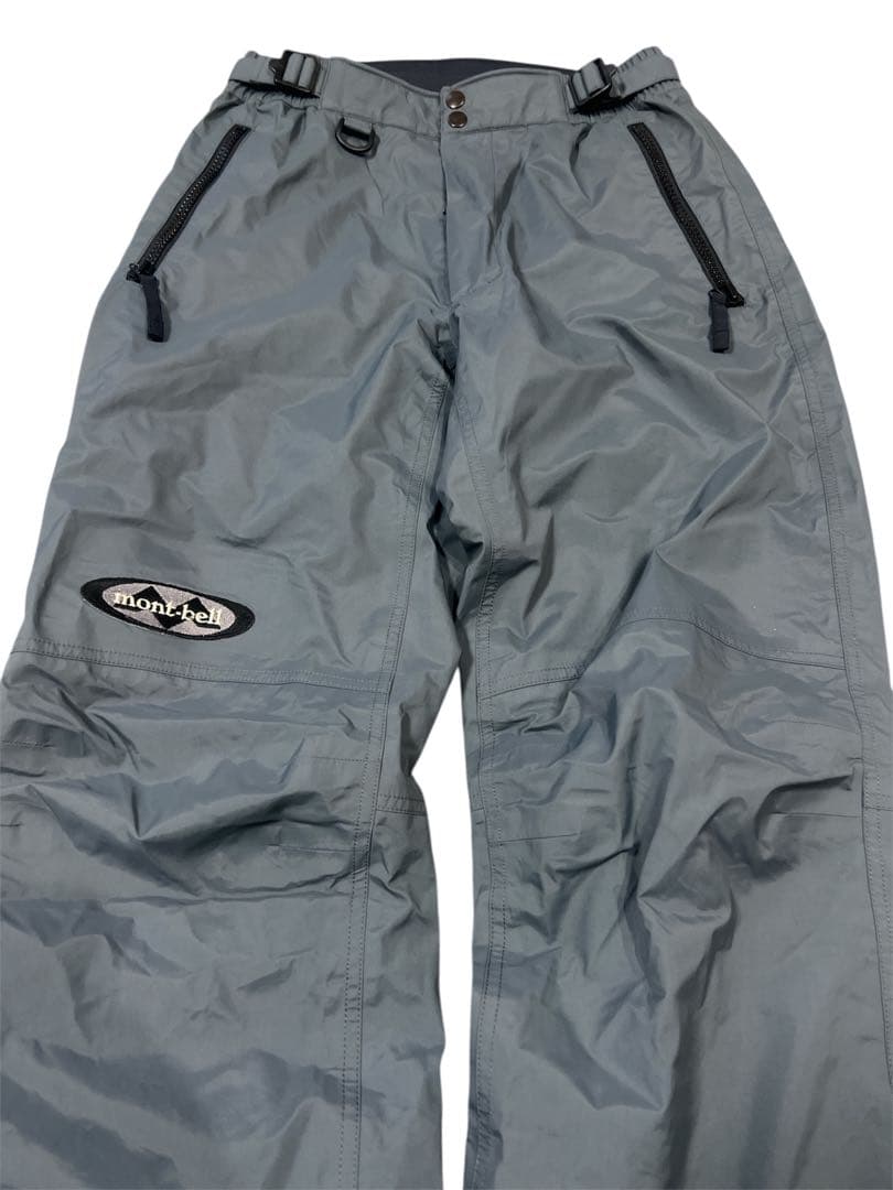 ☆90's モンベル ゴアテックス スノーパンツ☆M ゆったりめ
