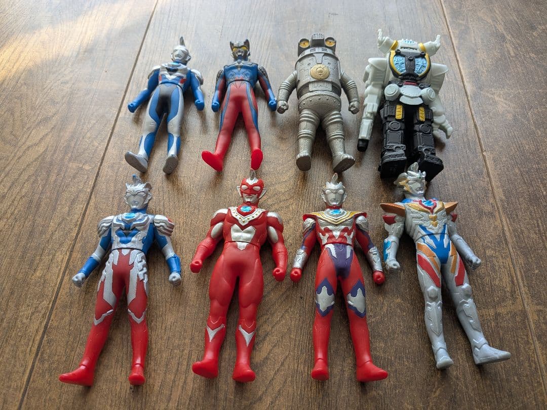 ウルトラマンソフビ、フィギュアまとめ売り