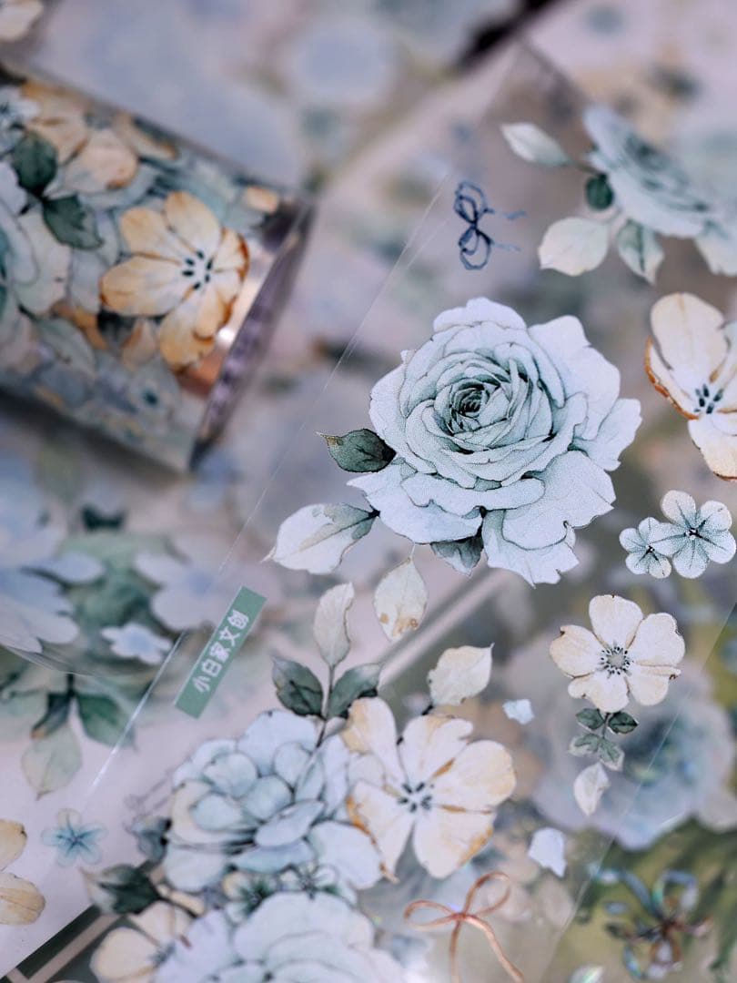 小白家文創《晴空》海外マスキングテープ　マステ 【2502】