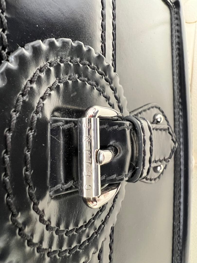 CELINE セリーヌ ブラック ブギーバッグ ハンドバック　ブラック