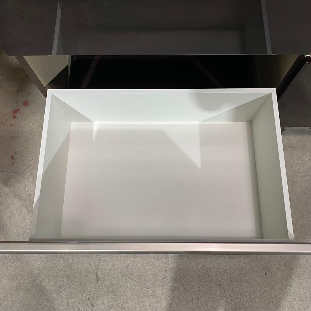 カエル　△【期間限定】ニトリ キッチンボード アルミナ2 100BK