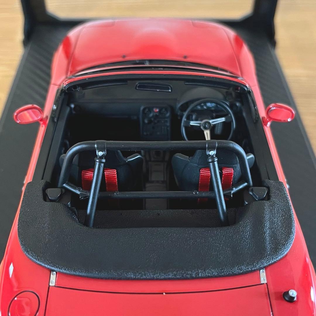 【ミニカー 美品】イグニッションモデル 1/18 マツダ ユーノス ロードスター