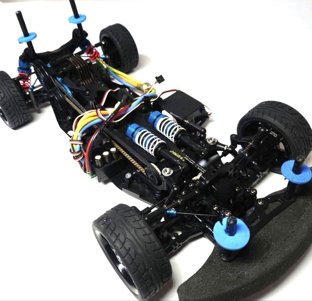 タミヤ 田宮模型 TA06 PRO GT300 SUBARU BRZ メカ付