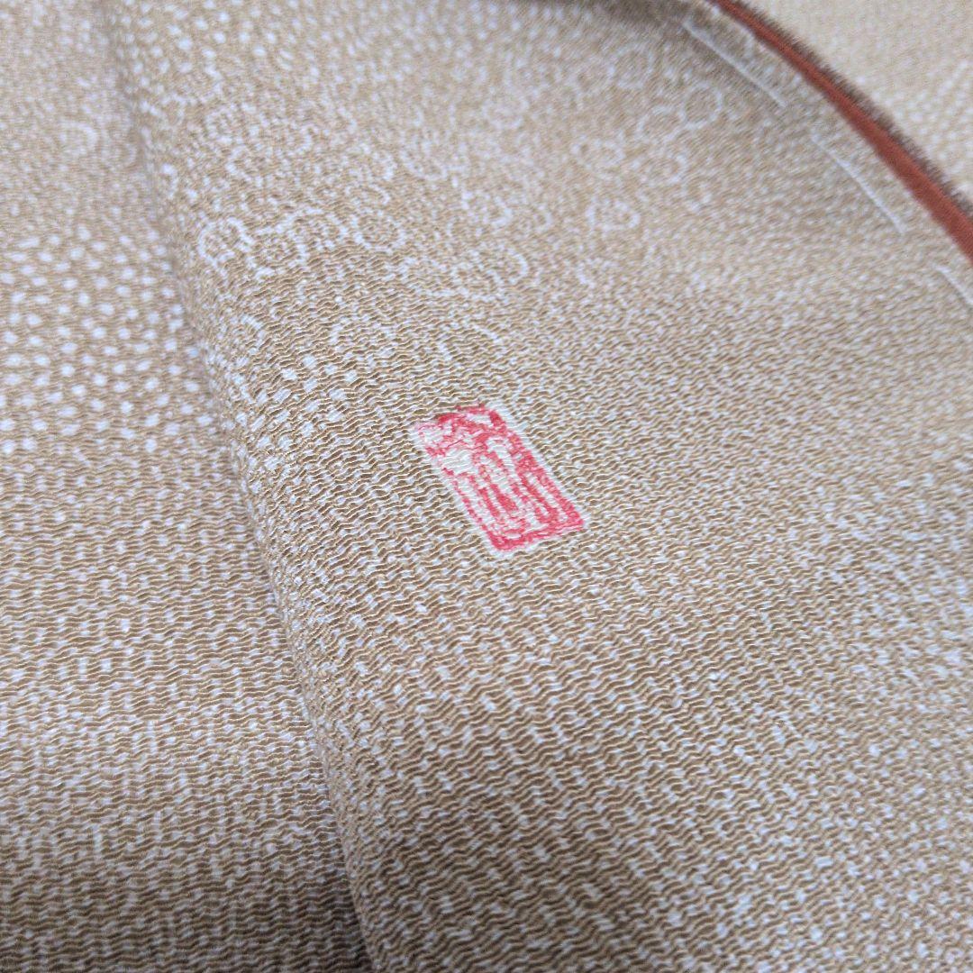 ヒューちゃん　展示会作家物　落款付下げ 楼蘭袋帯　セット　京都駒宮長着