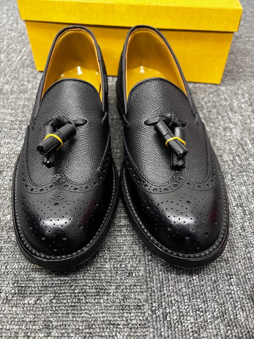 REGAL 25.5cm 黒レザー ローファー 箱付き