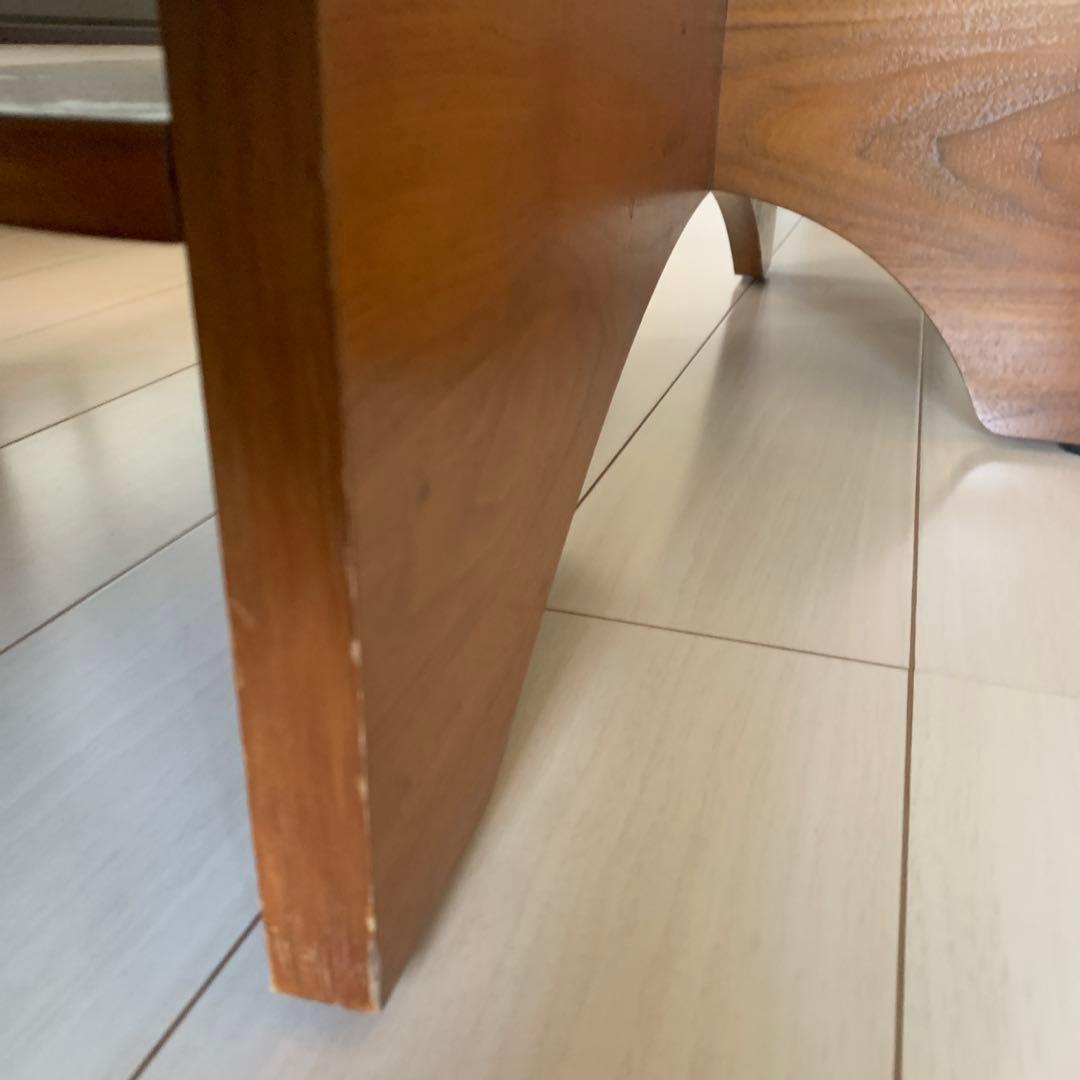 ノーチェ　ガラステーブル　⭐︎現地引渡しのみ⭐︎