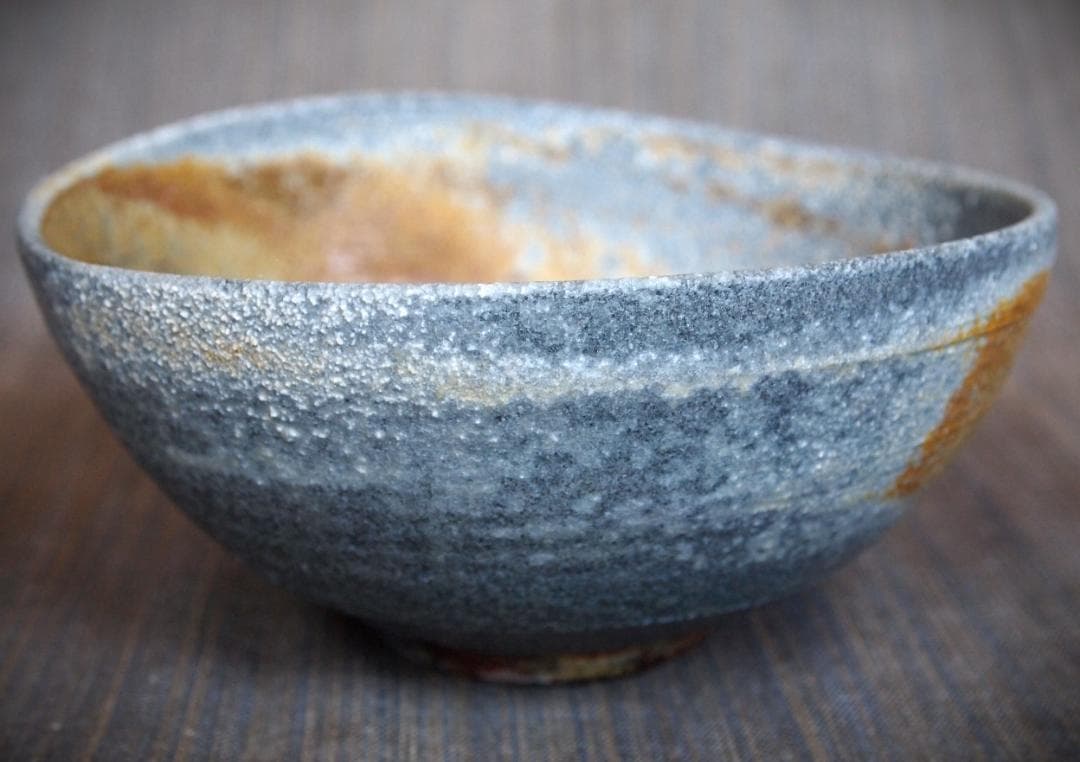 希少作★鯉江明【父＆師：鯉江良二】St. JOHN手茶碗B★共箱