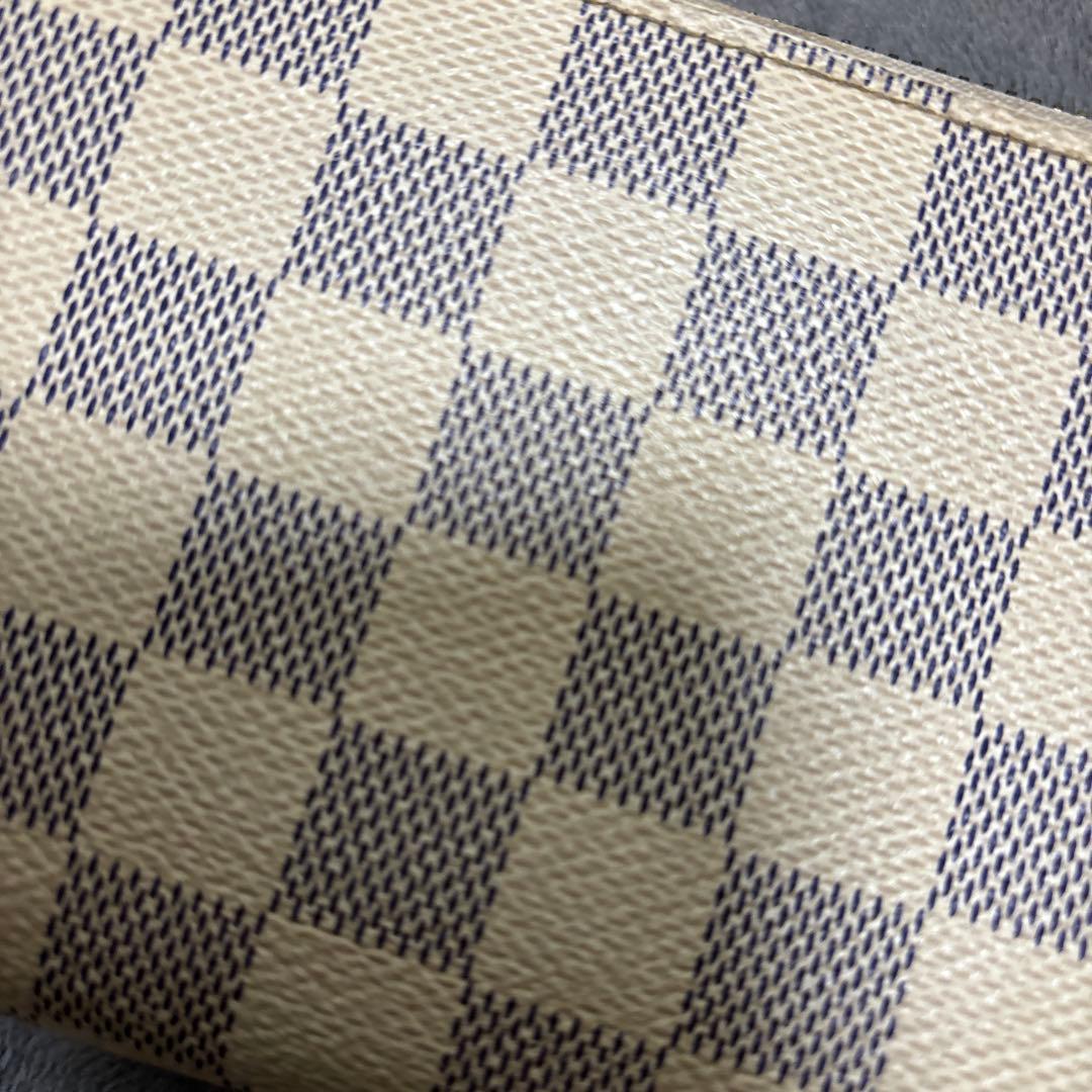 も*♡様 Louis Vuitton ダミエ 長財布 アイボリー/グレー