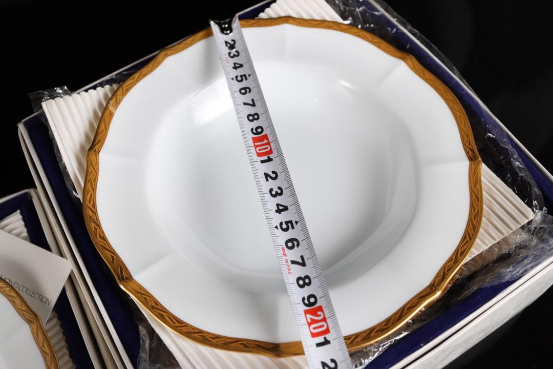 未使用ノリタケ ダイヤモンドコレクション オルフェウス 金彩 Noritake