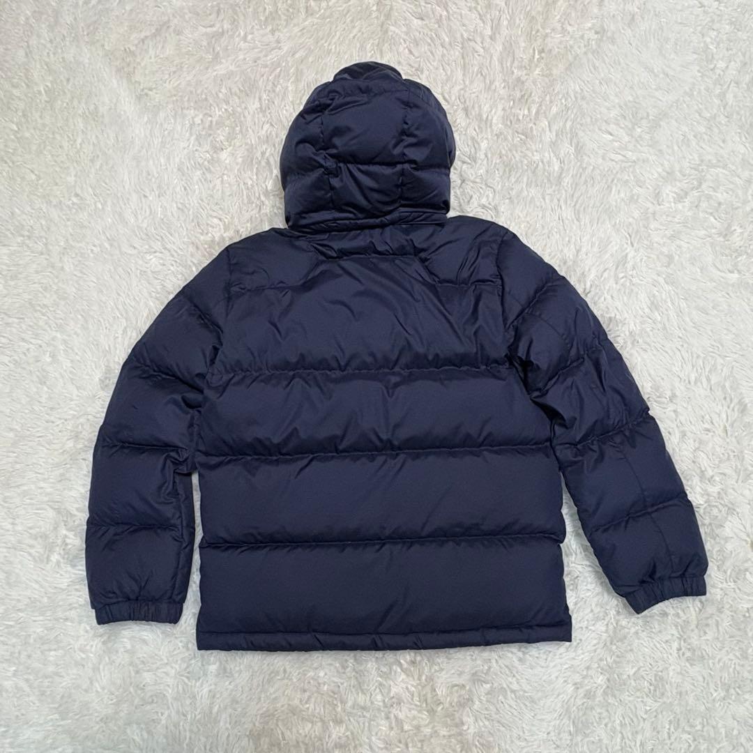 POLO ダウンジャケット ネイビー 160cm キルティング フード着脱可