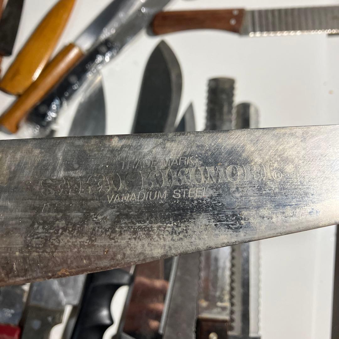 aggasalex2006　ジャンク包丁63本セットまとめ