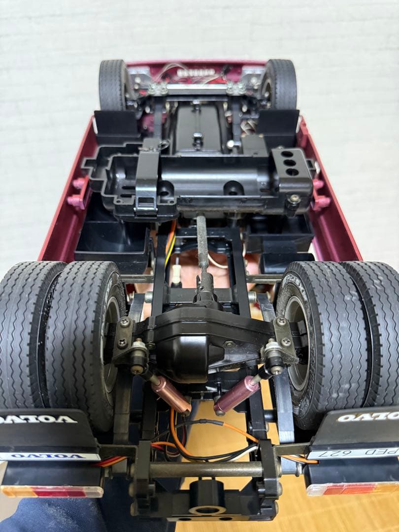 た*️様 【送料込】タミヤRCビックトラックシリーズ　ボルボトレーラーセット