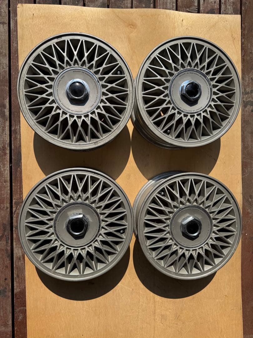 NISSAN 純正14インチ メッシュホイール 旧車