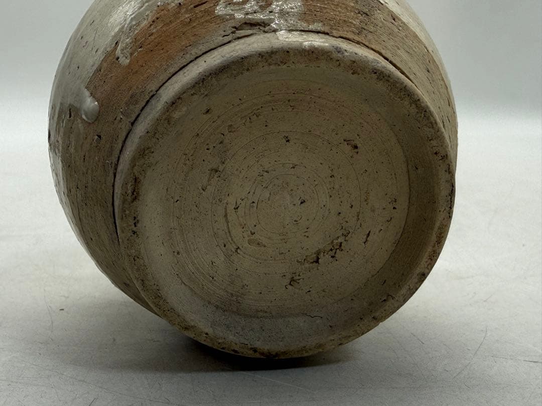 中国　宋時代　雙耳　白釉小壺　アンティーク　送料込み260202