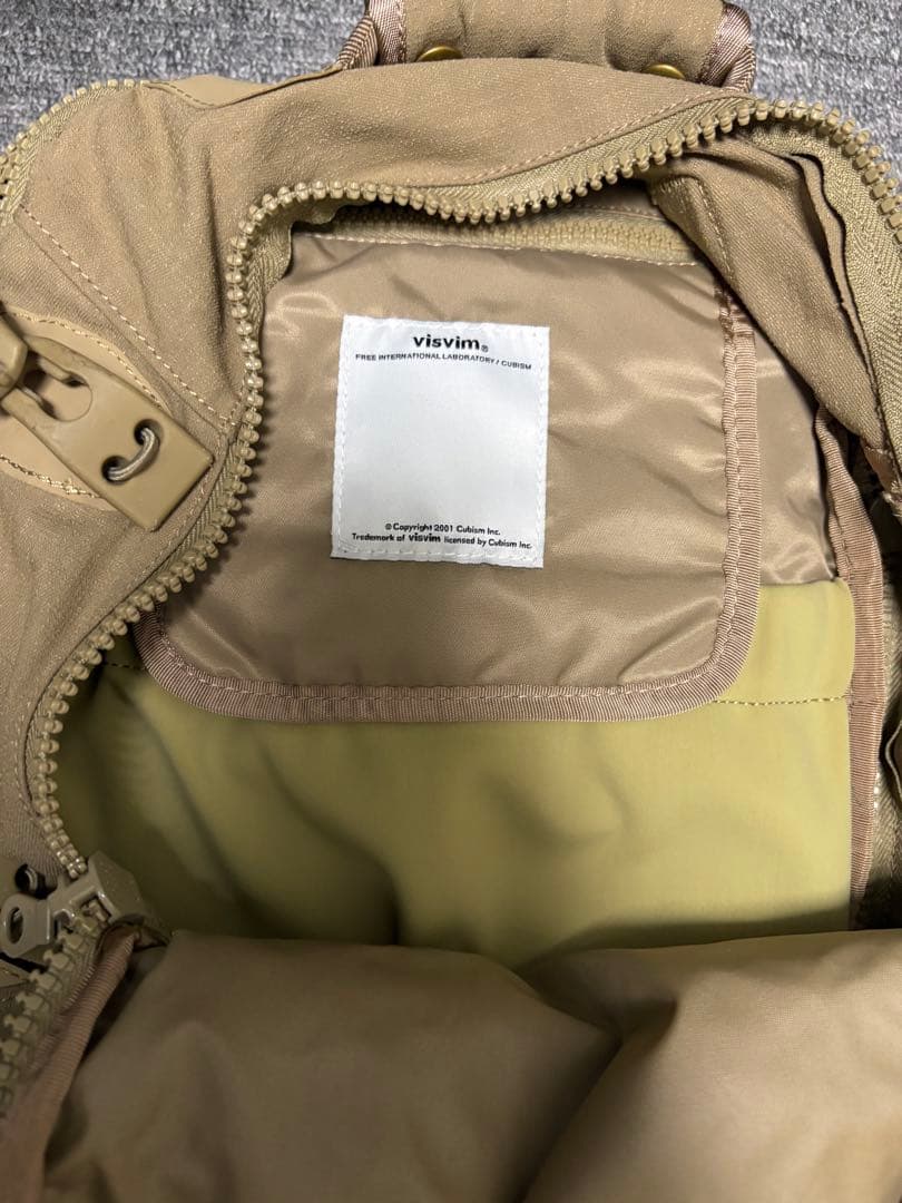 visvim リュック　ベージュ