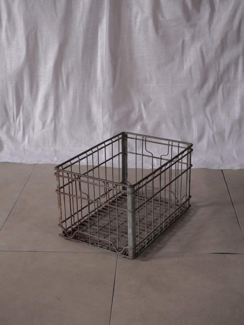 アメリカ製　アイアン　ビンテージ　収納　古家具　古道具　アンティーク　昭和レトロ