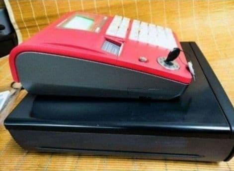 カシオレジスター　TE-400　フル設定無料　美品PC連携売上管理　010226