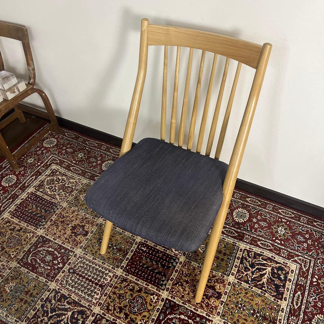 廃盤モデル 関家具◼︎ダイニングチェア DC ルーツ 木製チェア 椅子 B