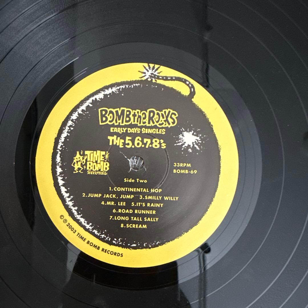 BOMB the ROCKS /The 5.6.7.8's【２枚組LP】ガレージ