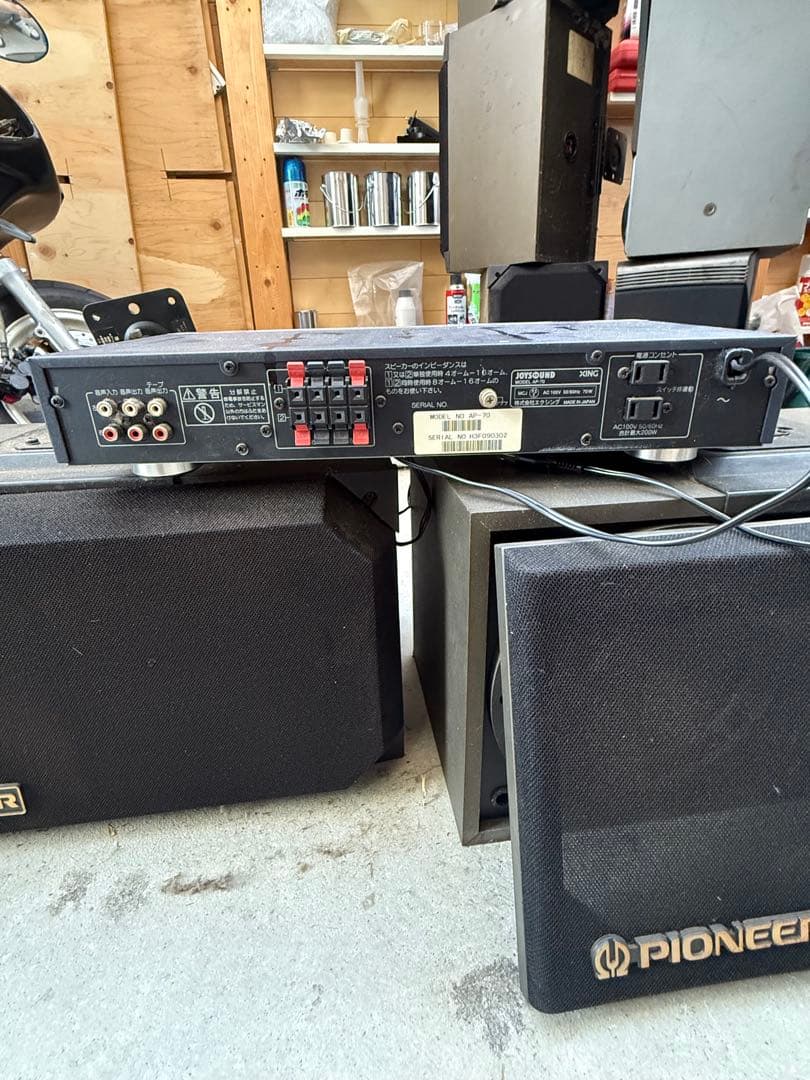 Pioneer スピーカーアンプセット