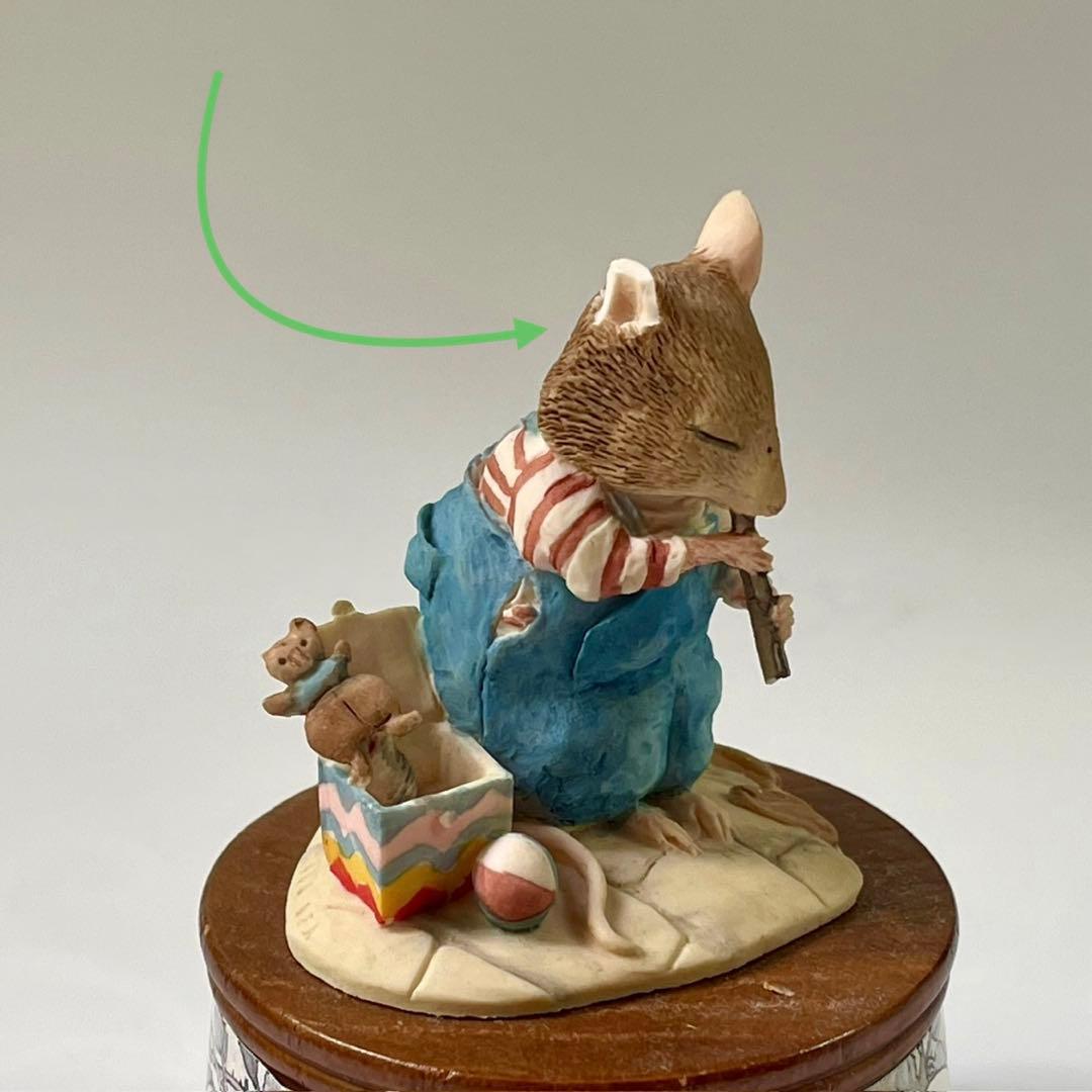 ブランブリーヘッジ ・ボーダーファインアーツ　オルゴール【Poppy】他3点