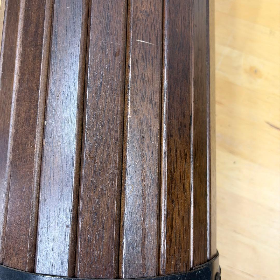 Karimoku カリモク 木製傘立て ダークブラウン