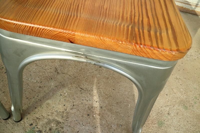 ☆送料無料☆ ダイニングチェア / スタッキング / ヴィンテージ風