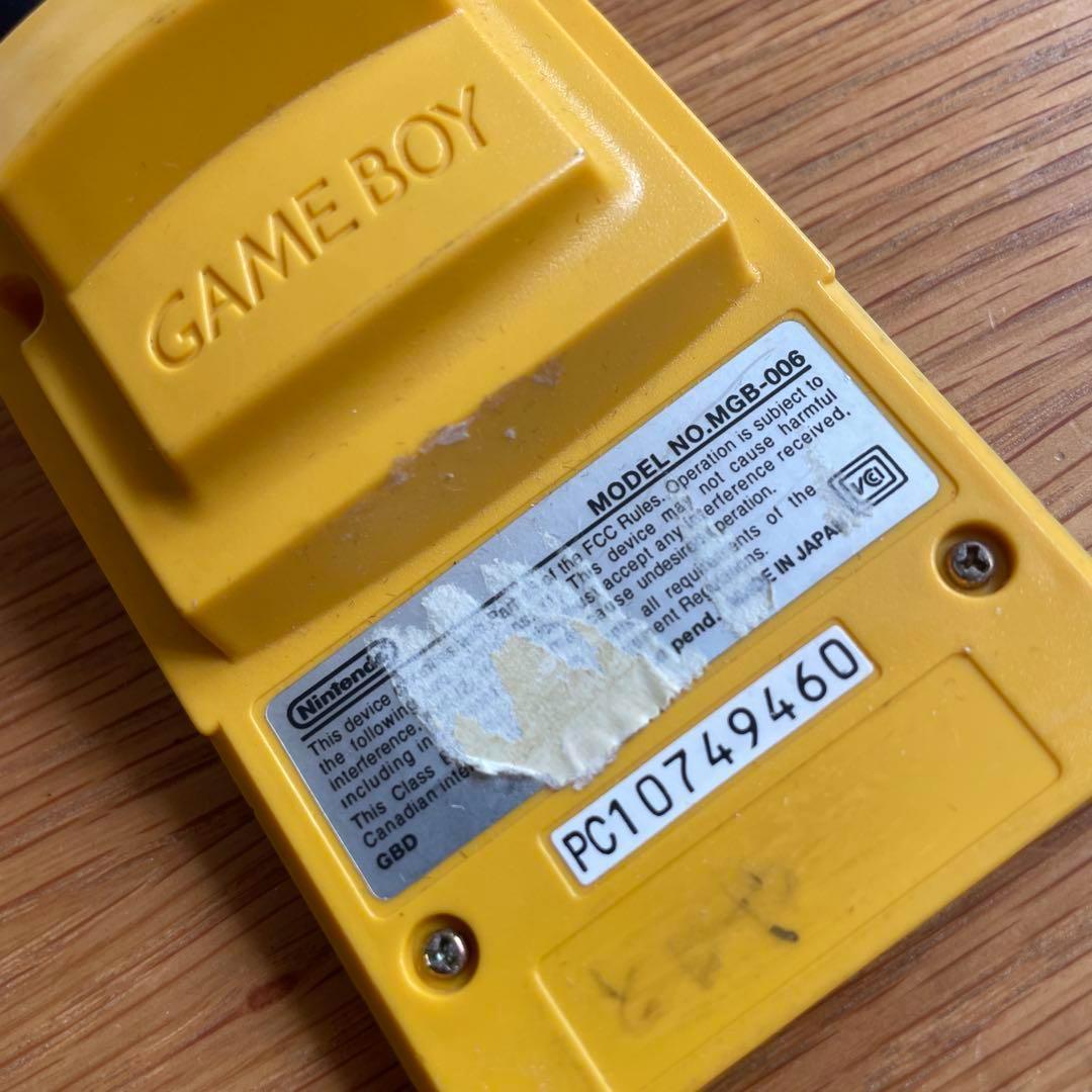 ゲームボーイGBポケモンPokémonカメラ赤黄緑金銀ポケモンパネポン6本セット