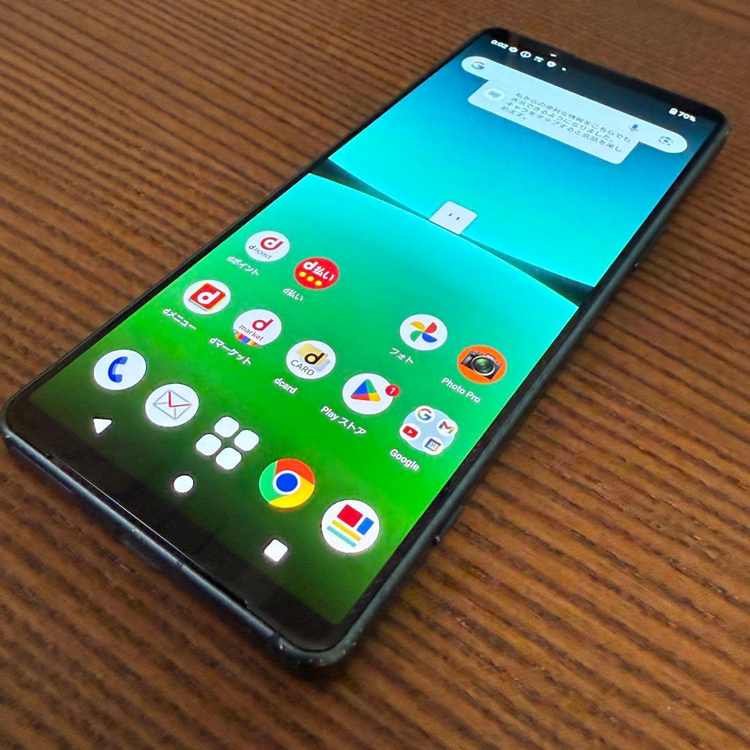 超美品 Xperia 5 IV 128GB SO-54C グリーン スマホ 本体