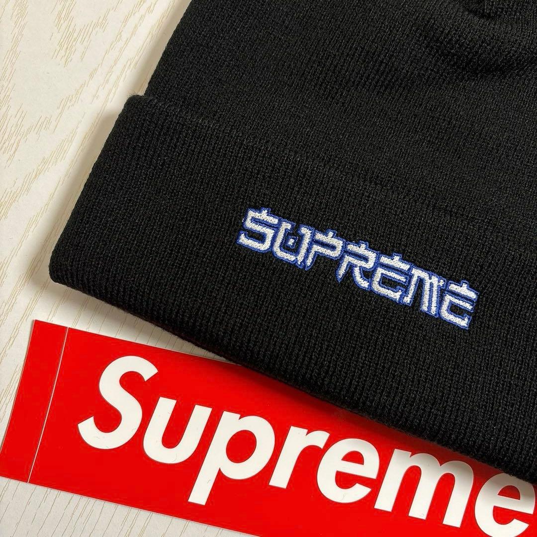 Supreme シュプリーム demon ニット帽　ビーニー ブラック　黒