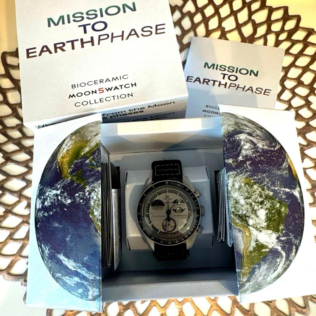 OMEGA X Swatch MISSION TO EARTHPHASE 新品