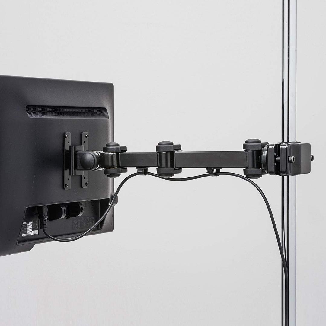 ブラック モニターアーム 二重アーム CR-LA358 x 2セット