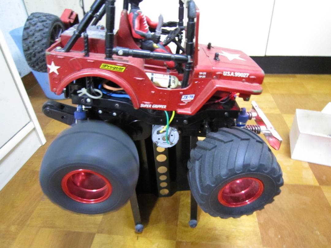 Bonちゃん 1/10 ワイルドウイリー２ カスタム レッドファルコン仕様