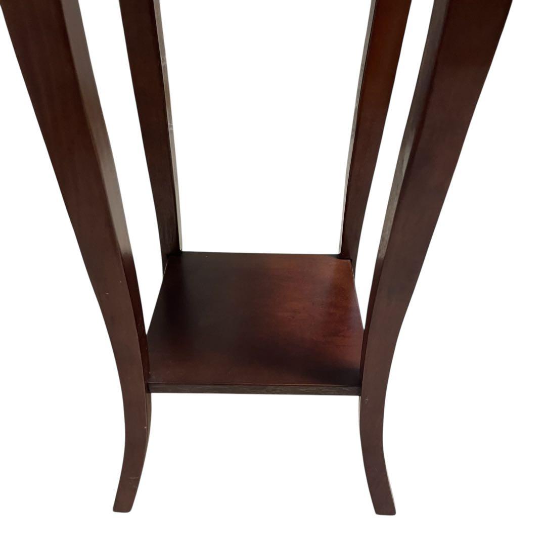 ✨【美品】高梨産業　花台/飾り棚　アンティーク家具　大理石