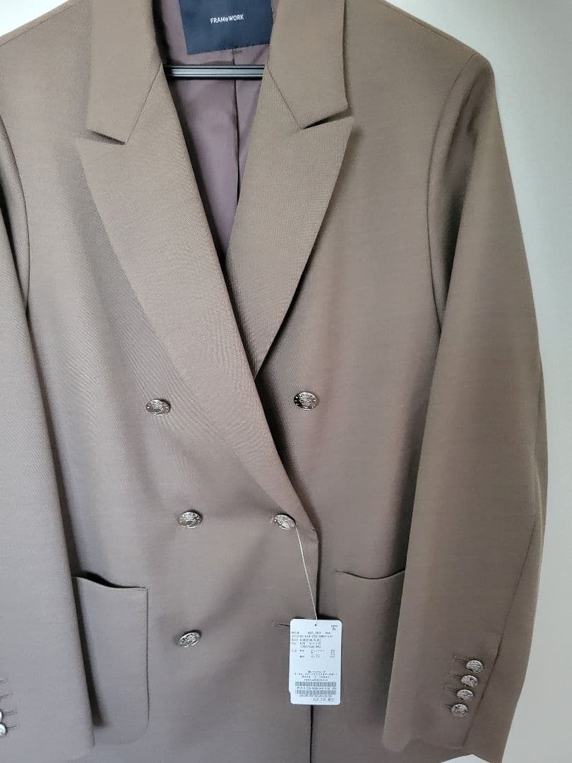 未使用タグ付き【FRAMEWORK】 TWRカルゼDBジャケット