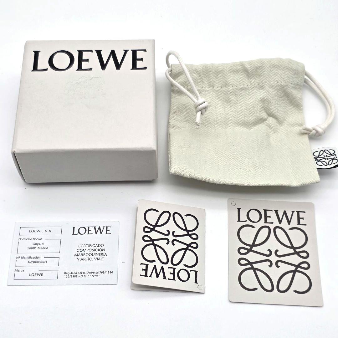 ✨美品 箱付き✨LOEWE アナグラム ブローチ シルバー