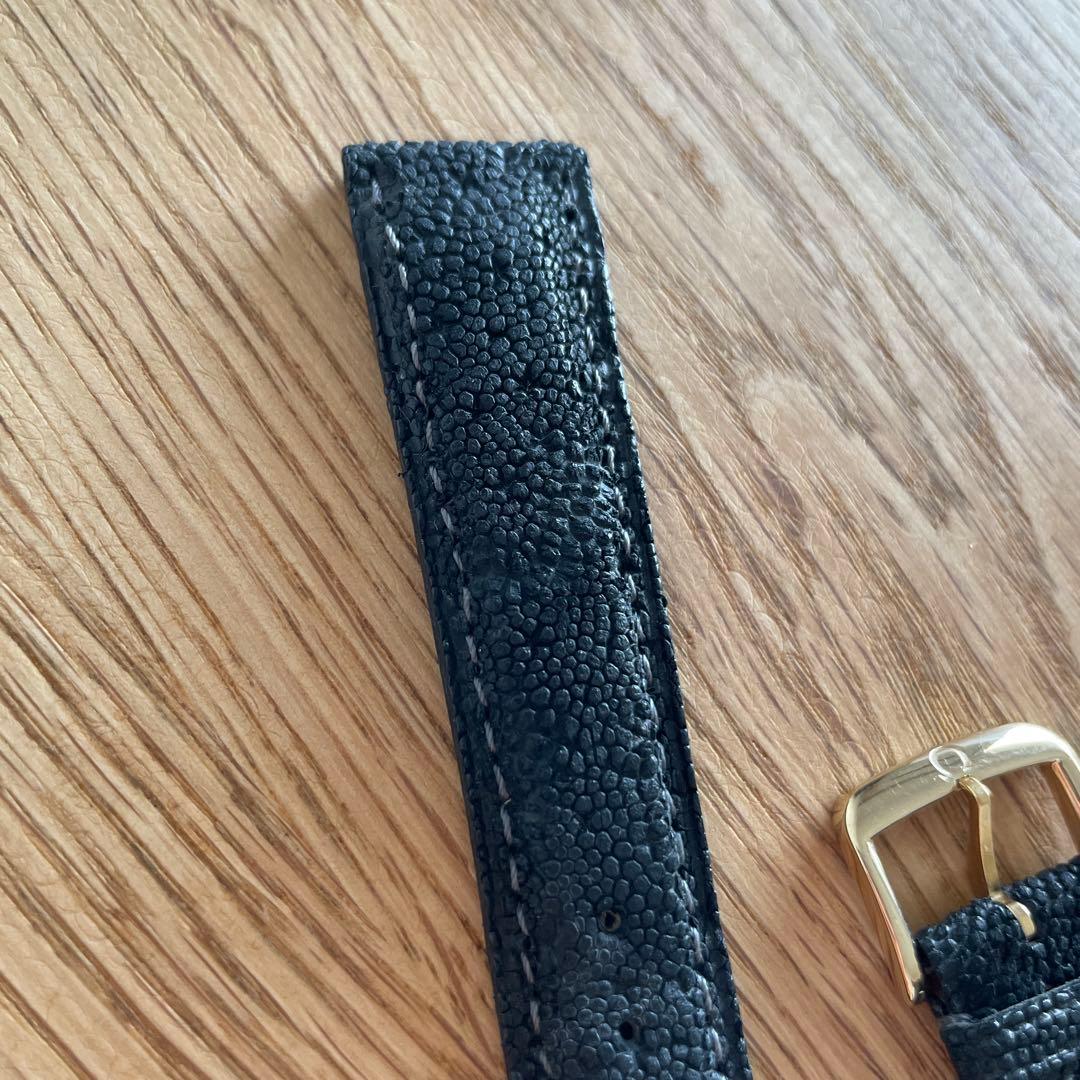 OMEGA 純正　ベルト　象革　ブラック