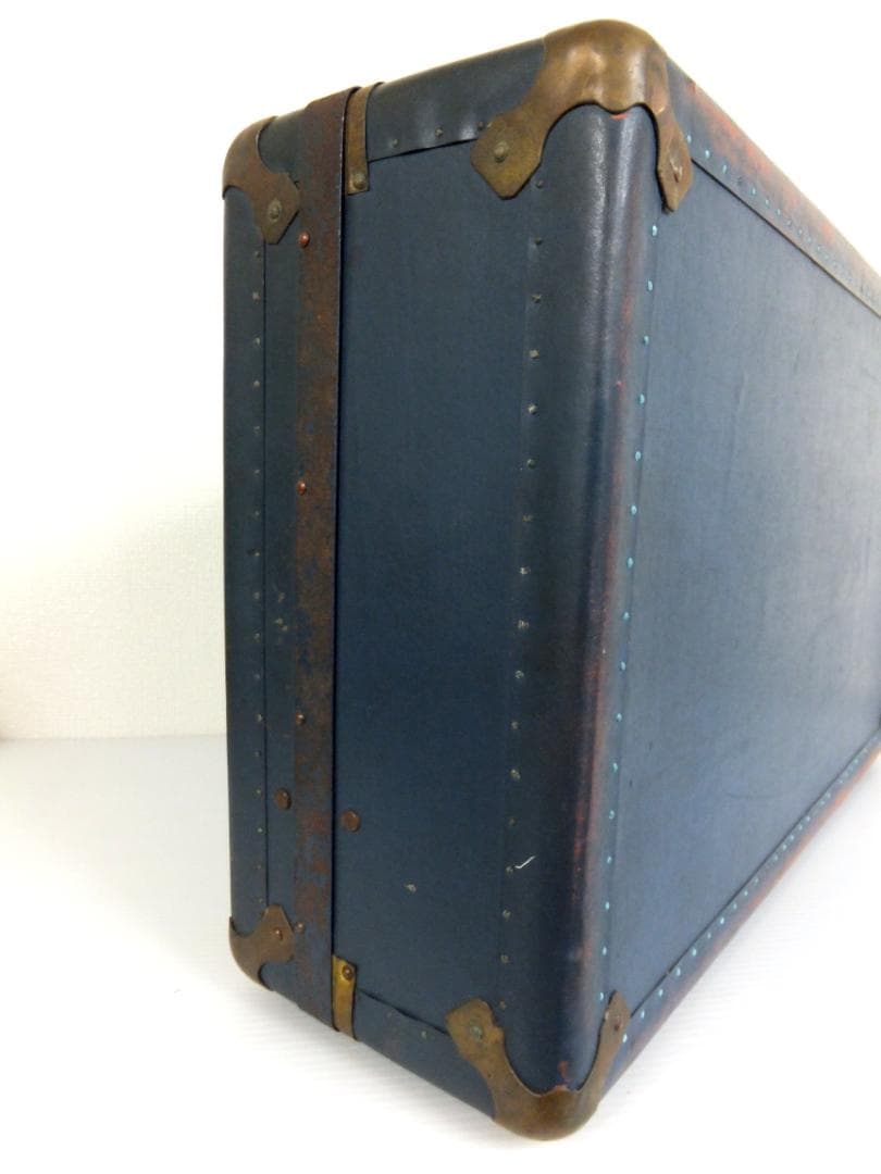 D543 軍物 プロペラ 翼 旭日 マーク 旧日本軍 トランク 鞄 アンティーク