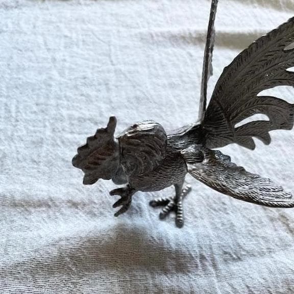 【限定値下げ】VINTAGE フランス アンティーク　ニワトリ　置物　オブジェ